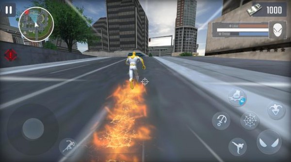 蜘蛛绳索英雄城市之战 截图2