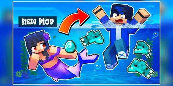 我的世界美人鱼模组游戏 截图1