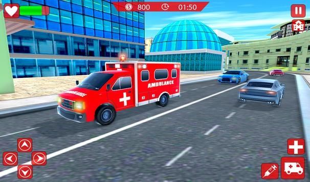 救护车驾驶模拟器游戏 截图3