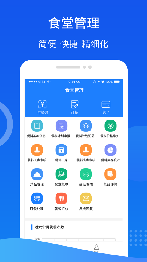 智慧易食堂app 截图2