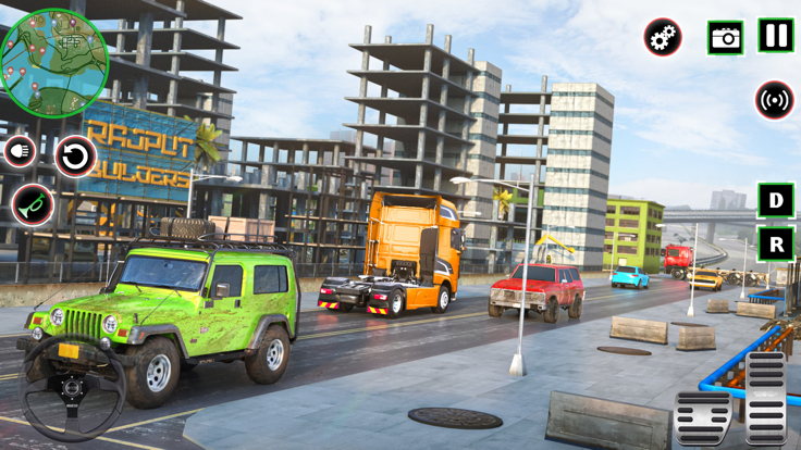 泥浆吉普车模拟器 截图1