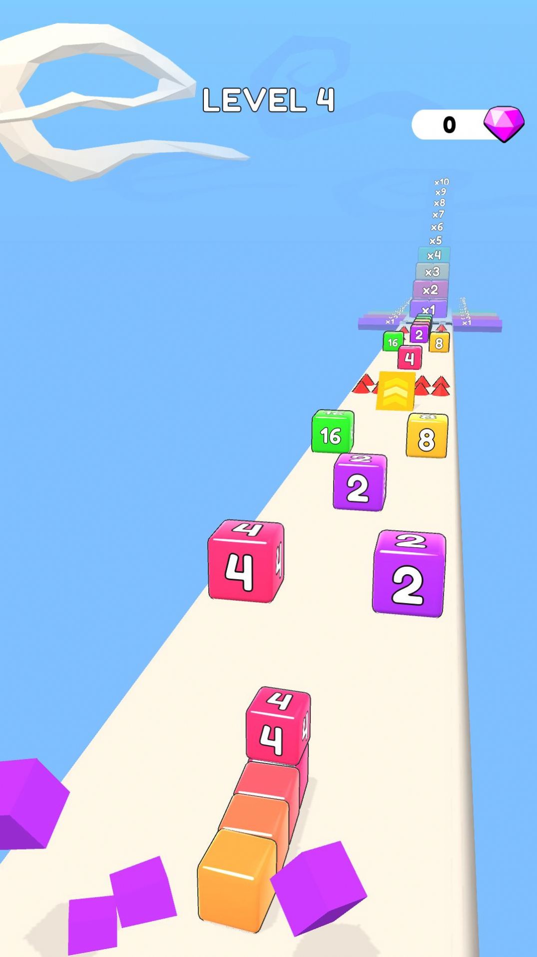 2048方块冲刺 截图1