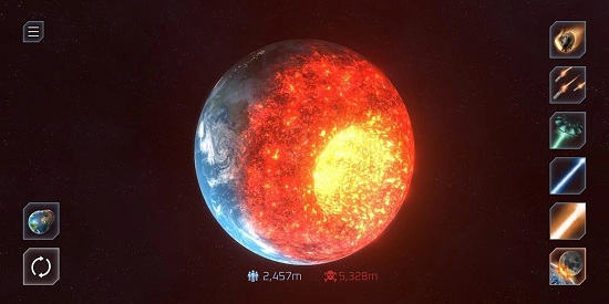 爆炸地球模拟器最新版 截图2