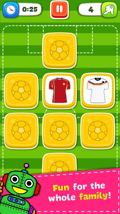 Memory Game Soccer(足球记忆) 截图1