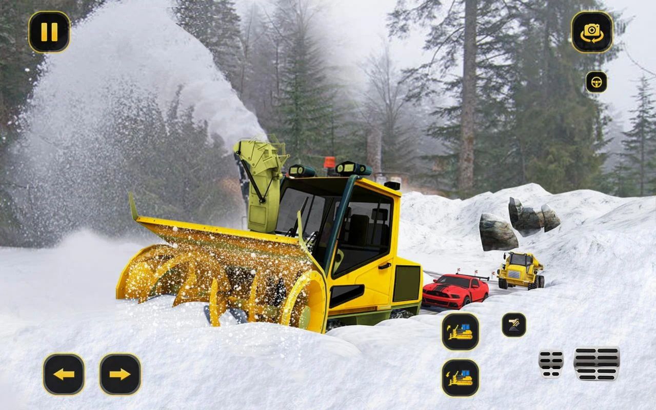 扫雪驾驶模拟游戏