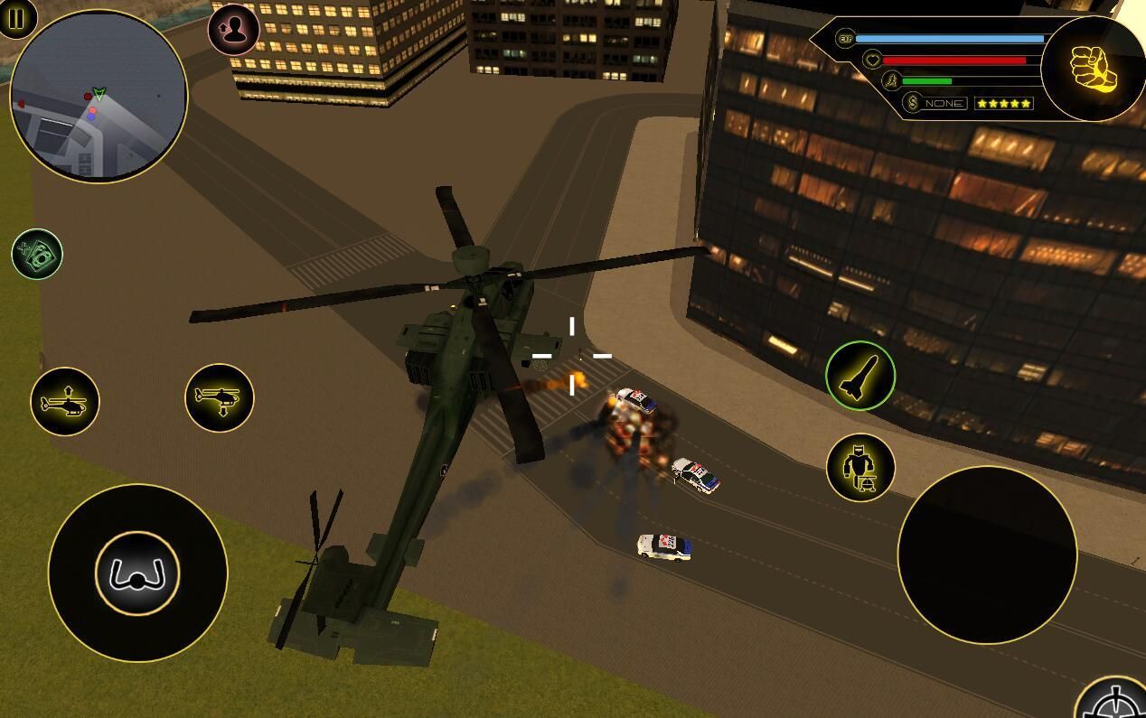 武装变形机器人直升飞机游戏 截图2