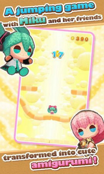 初音未来跳跳跳(Miku Jump) 截图1