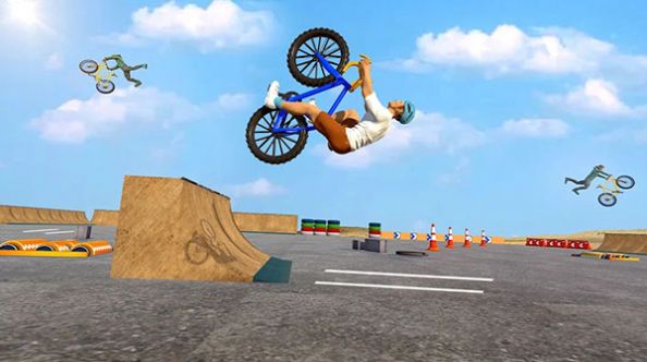 BMX自行车特技跑道 截图1