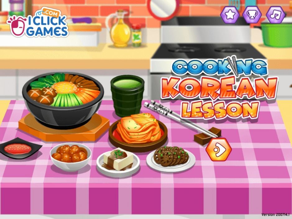 制作韩式料理游戏 截图2