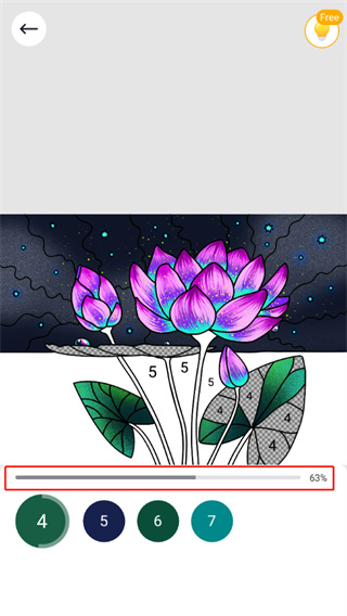 乐涂数字填色手机版 截图3
