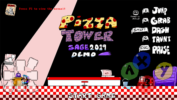 披萨塔万圣节版(PizzaTower)