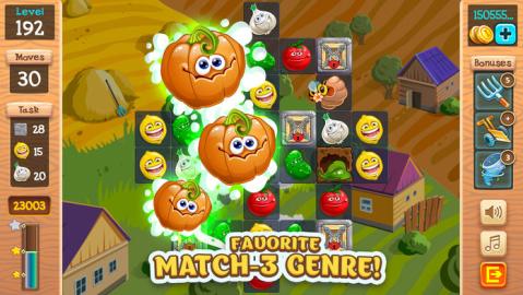 菜园消消乐(Funny Farm) 截图3