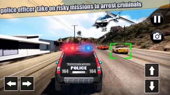 警车追逐任务3D游戏 截图1