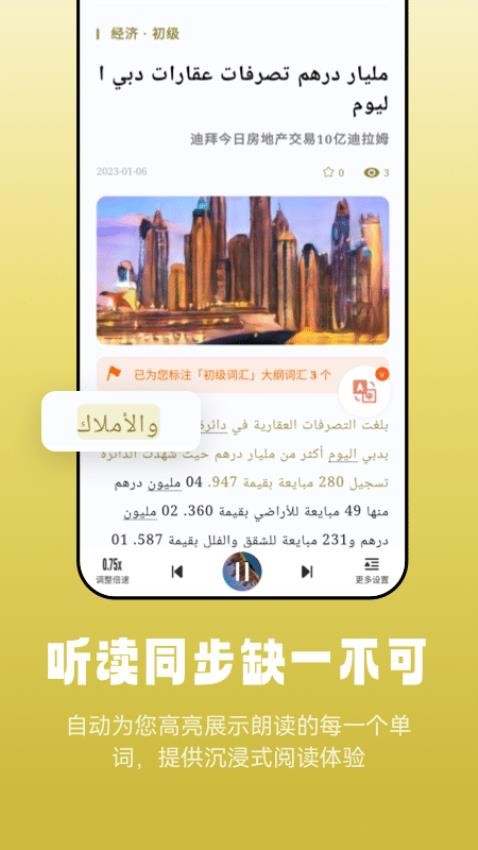 莱特阿拉伯语阅读听力app v1.0.3 截图4