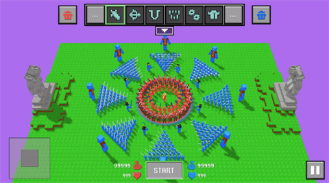 布娃娃战争模拟器内置菜单版 截图1