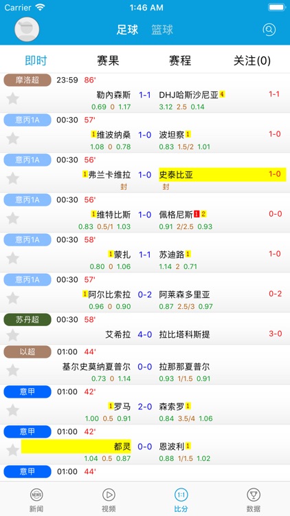爱上足球-足球比分赛事推荐分析 截图3