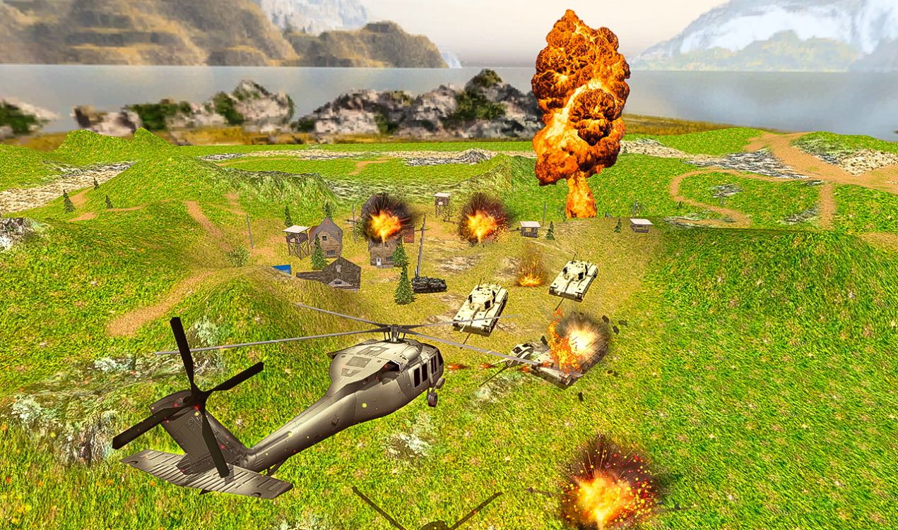 武装直升机战争模拟器游戏 截图3