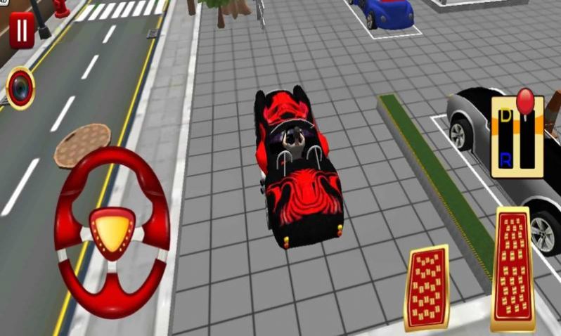 3D停车场驾驶游戏 截图1