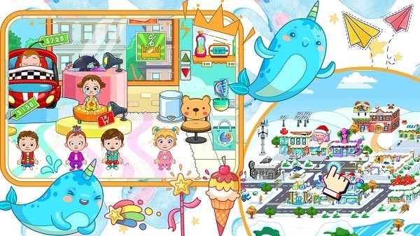 迷你生活欢乐城镇游戏 截图2