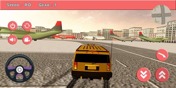 出租车漂移模拟器游戏 截图1