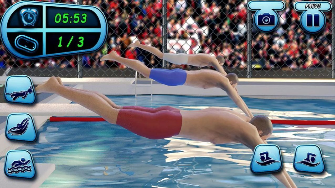 游泳比赛模拟器游戏
