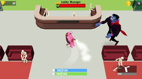 办公椅打僵尸游戏 截图4