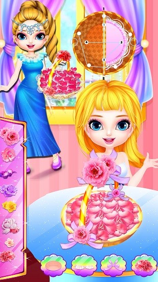  婚礼花女孩芭比装扮化妆游戏 截图1