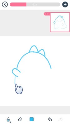 漫芽糖简笔画 截图2