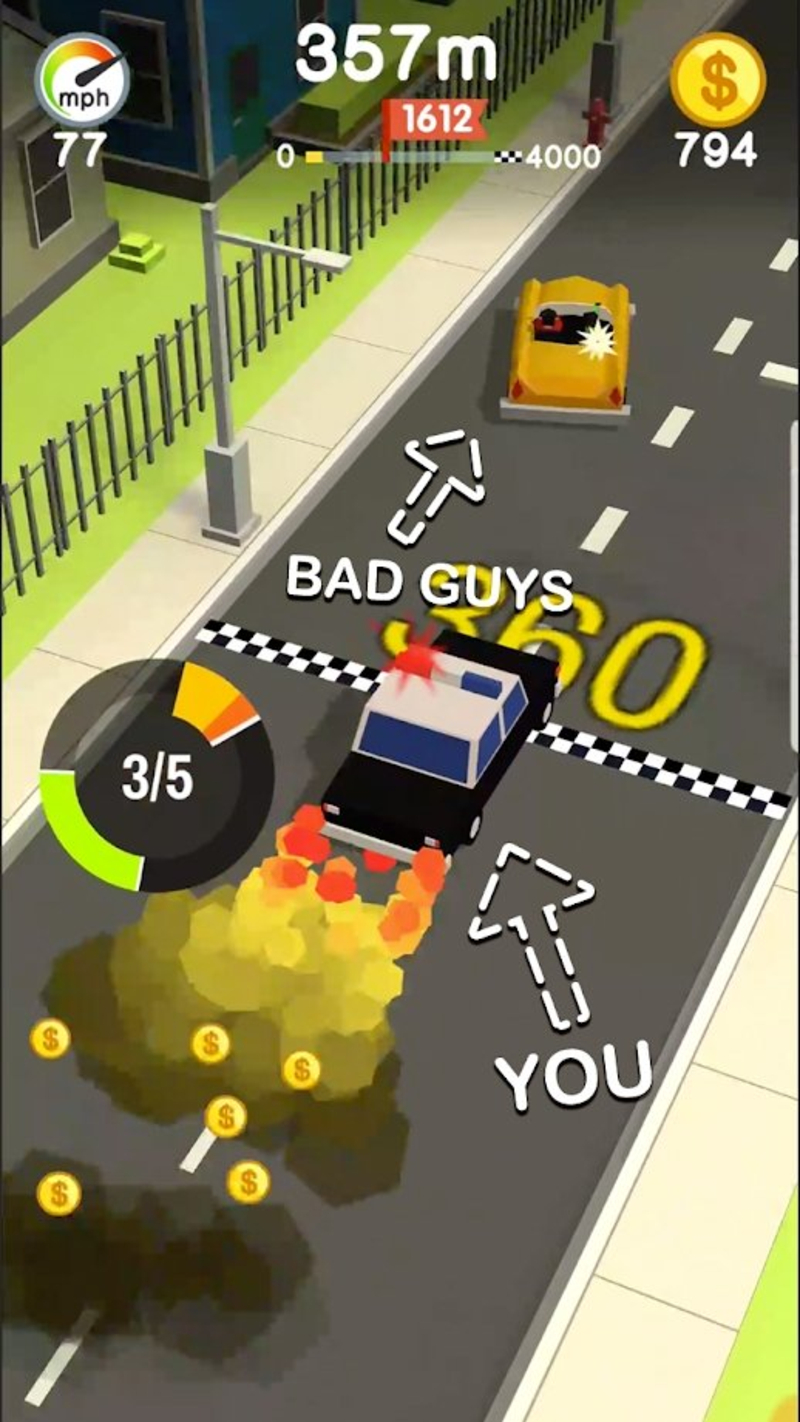 粗暴警察游戏 截图1