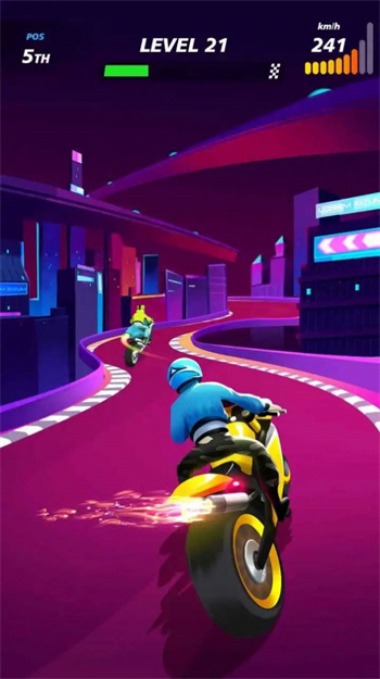 摩托比赛大师3D 截图4