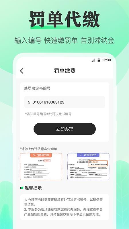 手机查违章软件 v3.0.2 截图1