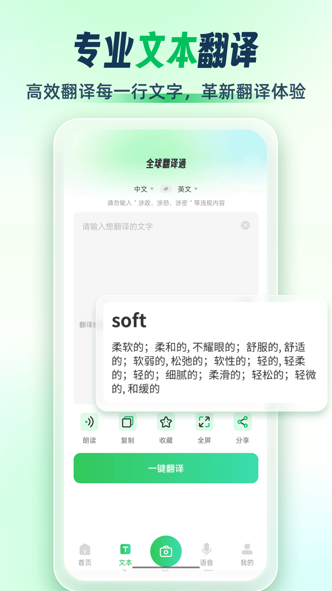 全球翻译通app 截图2