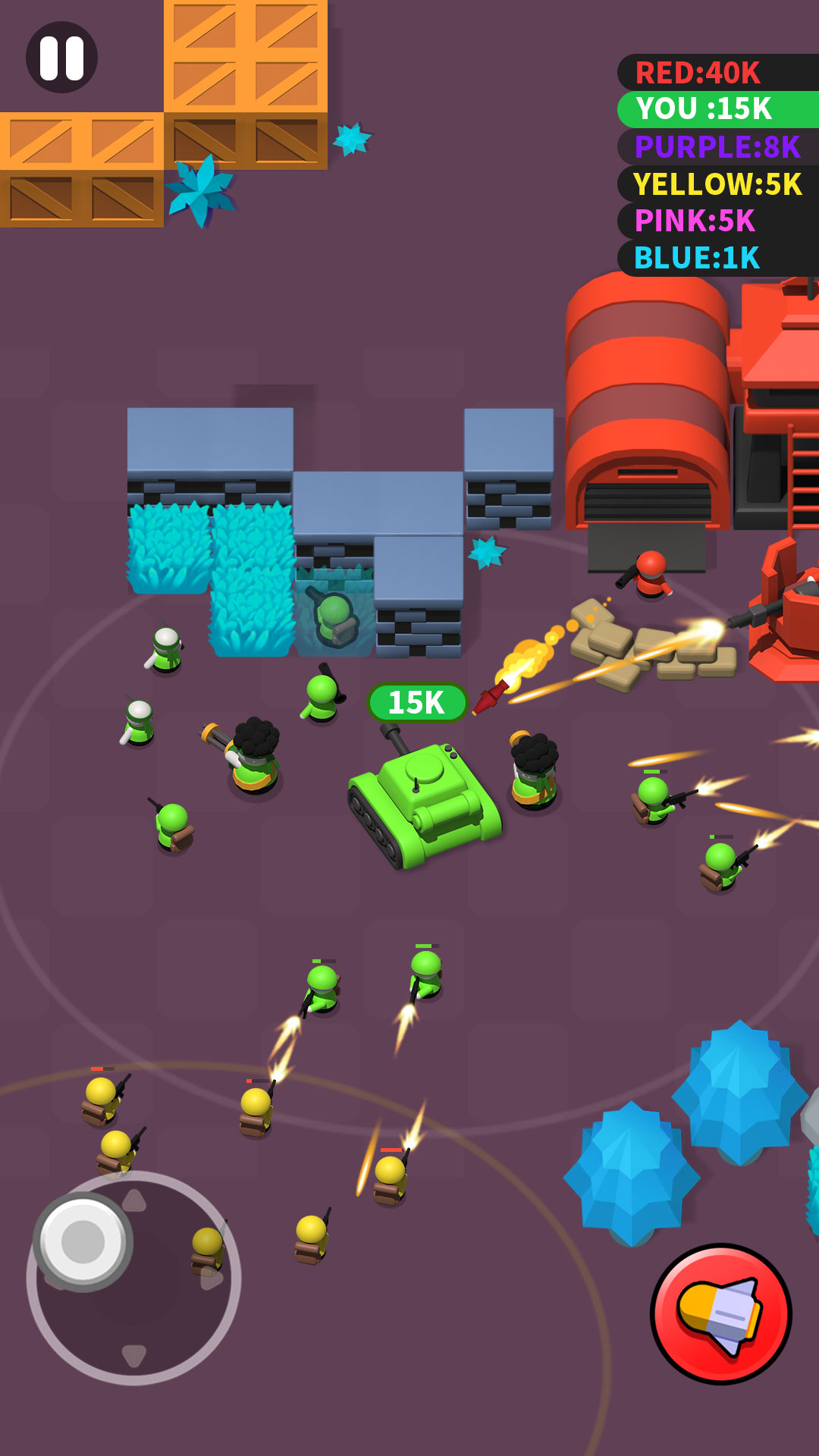 四人坦克大战 1