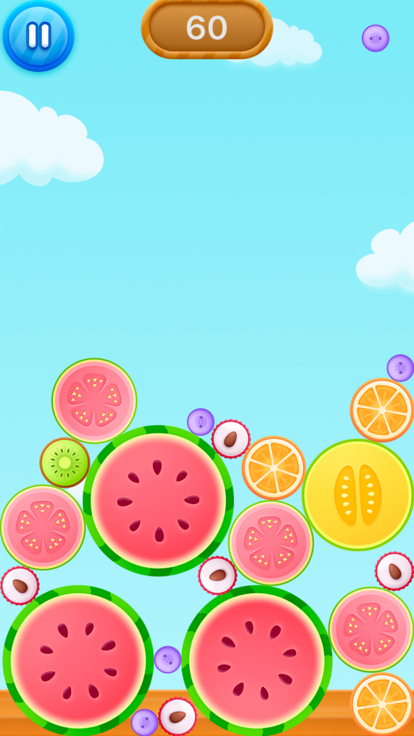 水果合成游戏 截图1