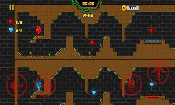 冰火人逃亡大作战游戏 截图1