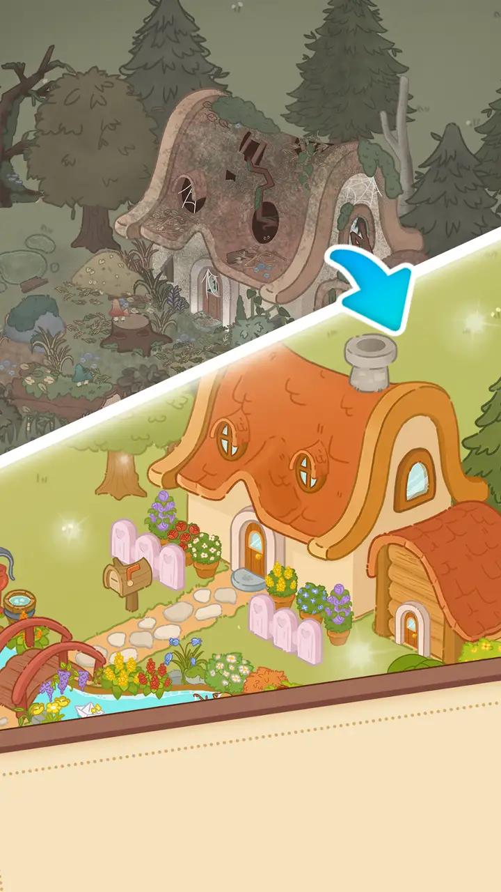 合并卡通小镇 截图2