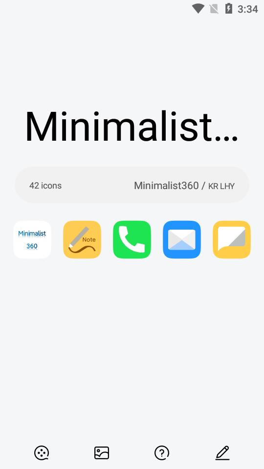 Minimalist360图标包 v1.0.0 1