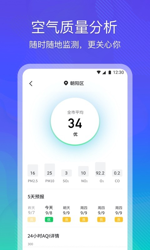 云朵天气app 3.1.2 截图1