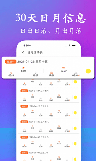 潮汐表app 截图2