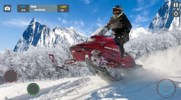 冰上滑雪车比赛(Snowcross Game) 截图1