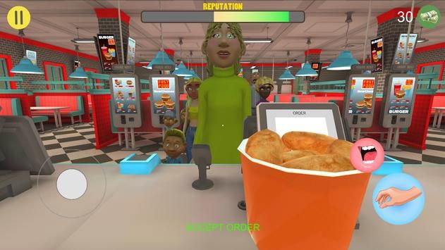 快餐模拟器3D游戏 截图2