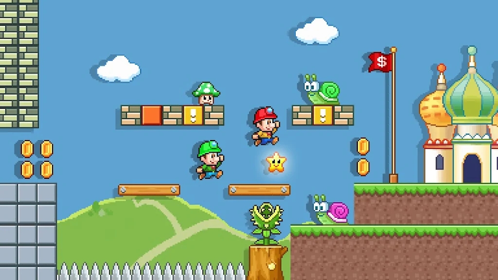 超级马林跳跃奔跑 截图1