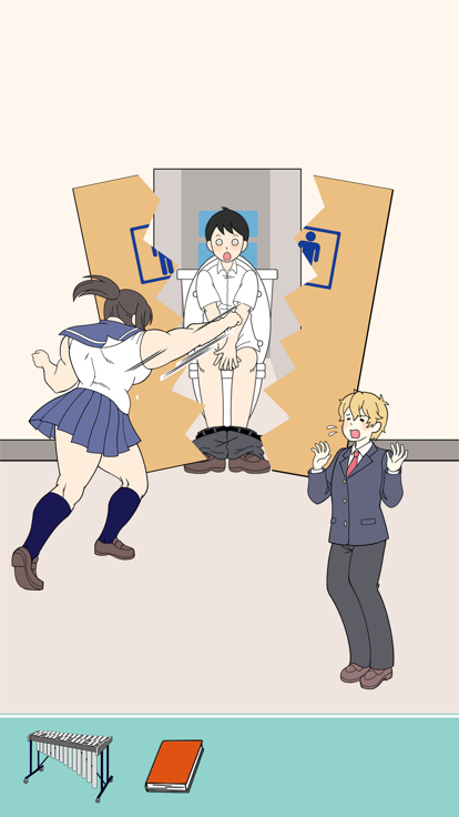 肌肉女孩想保护伦先生 截图1