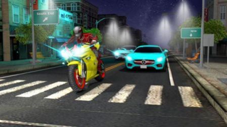 公路交通摩托车游戏 截图2