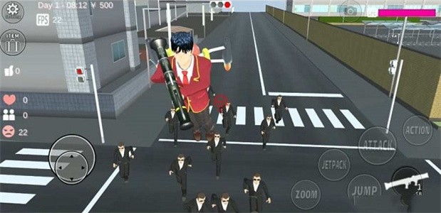 樱花校园模拟器旧版本游戏 截图3