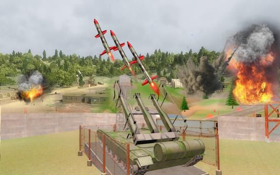 陆军导弹发射器攻击游戏