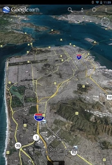 谷歌军用卫星地图 v9.2.10.2 安卓高清版 截图1