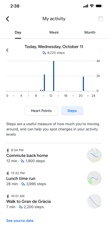 google谷歌健身app 截图1