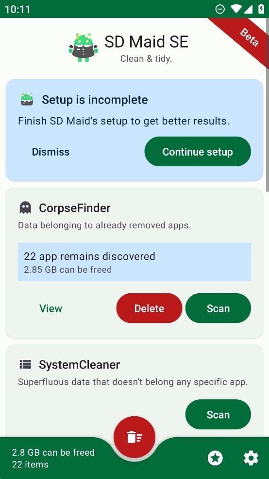 SD Maid SE 截图1