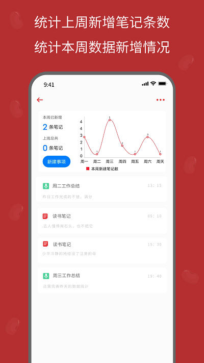 红豆笔记APP